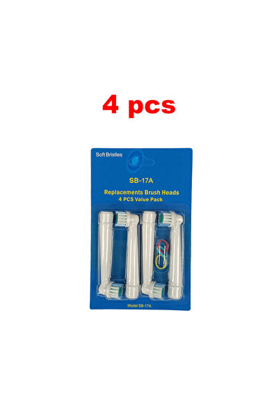 Choice5 4 pcs 4 PCS /set Electric Toothbrush Replaceable Head Tooth Brush Hea...