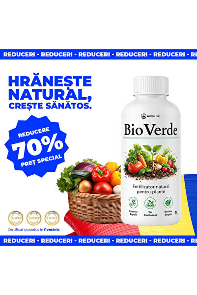 Bioverde ™   Βιολογικό Λίπασμα για Λαχανικά |   1 λίτρο