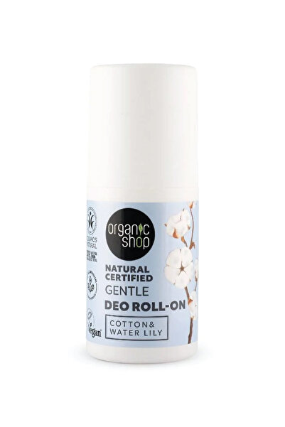 Natura Siberica Organic Shop Natural Certified Gentle Deo Roll-On. Cotton & W...