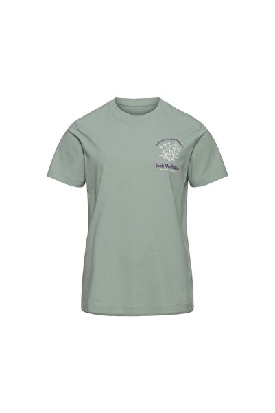Jack Wolfskin Carefree Women's Green T-Shirt Women's T-Shirt A65756