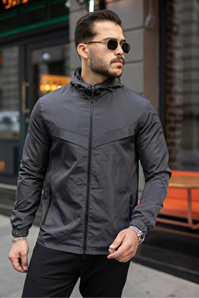 S&M CLOTHİNG New Season Waterproof Men's Raincoat