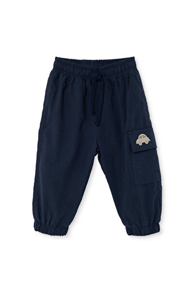 ebebek Hello Baby HelloBaby Erkek Bebek Pantolon Araba Baskılı Bağcıklı Lastikli