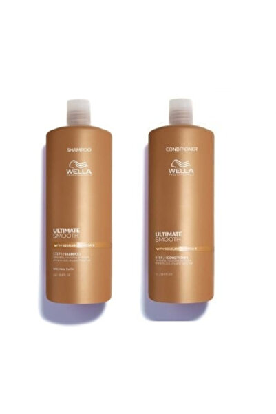 Wella Professionals Wella Pro Ultimate Smooth Σετ: Λειαντικό Σαμπουάν 1000ml ...