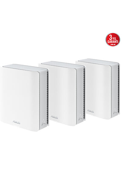 ASUSZENWIFI7 BT10 (W-3-PK) WIFI7 BE18000 Üç Bant Mesh Router 3-set