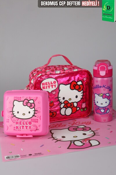 Hello Kitty X Dekomus Licensed Love Shine Collection Lunchbox, 600 ml Steel F...