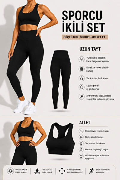 MRDN MODA Women's High Waist Lycra Tights - Crop Set