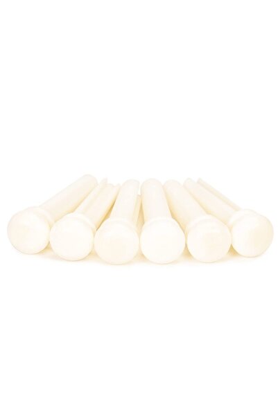 Choice Bovine bone A Miwayer Acoustic Guitar Bridge Pins of Various Styles 6p...