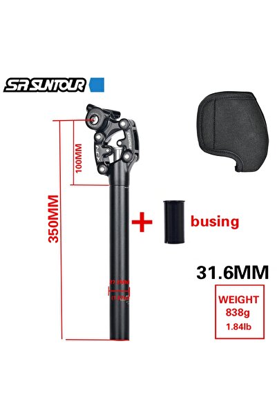 Choice3 SUNTOUR 31.6MM Case SR Suntour NCX تعليق تخميد الدراجة عمود مقعد الدر...