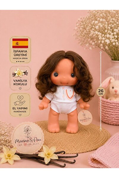 MARINA & PAU MARINA&PAU 26 cm PAU KIDS VEGA Oyuncak Bebek | İspanyol Bebek