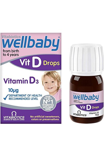 Vitabiotics Wellbaby Vit D Drops 30ml
