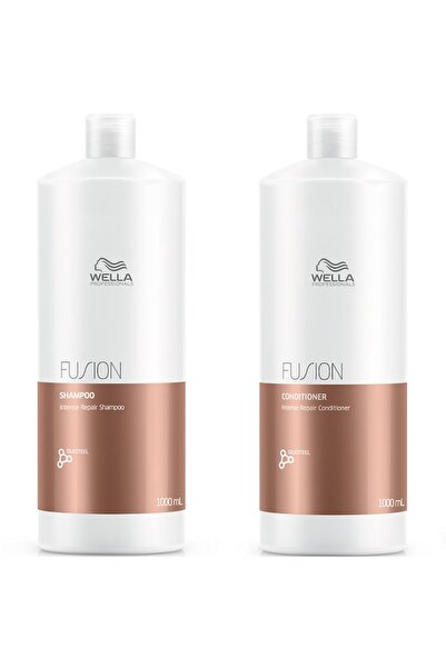 Wella Professionals Wella Fusion Set: Shampoo 1000 ml + Conditioner 1000 ml
