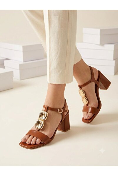 LEYDİ SHOES ŽENSKI SANDALI MARY HEEL