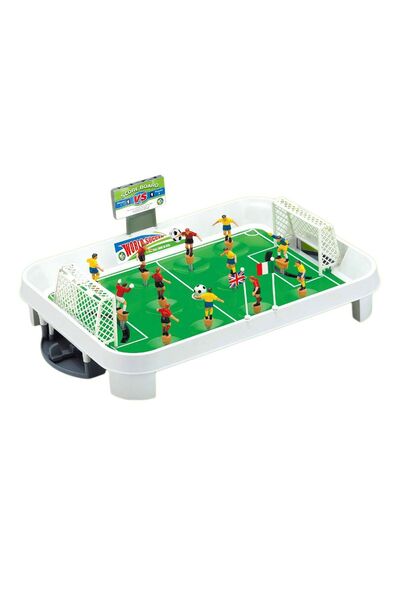 Zâna Casei Fotbal de masă cu figurine jucători, arcadă și tabelă de scor 38x6...