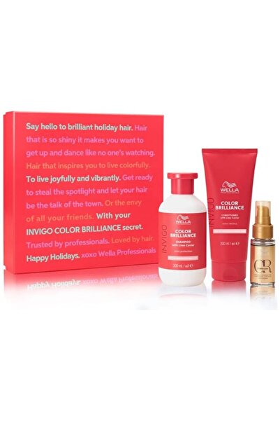 Wella Color Brilliance 3-Piece Hair Set