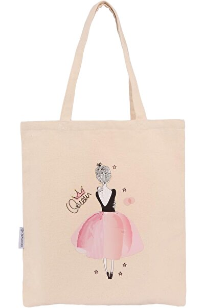GENERAL Large Tote Bag Handbag Shoulder Bag Durable Reusable Thick Fabric Gro...