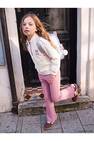 LC Waikiki High Collar Girls' Soft Touch Tights Set
