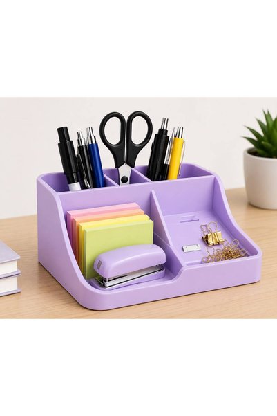sonvadi Masa Üstü Kalemlik Organizer 3D Baskı Şık Tasarım Çalışma Masası Orga...