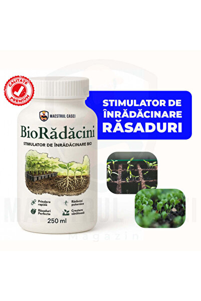MAESTRUL CASEI BioRoots – Stimulator de înrădăcinare BIO |   250ml
