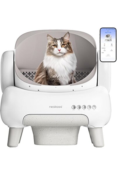 Neakasa M1 Lite Self-Cleaning Cat Litter Box with Open Top Design, XXL Capaci...