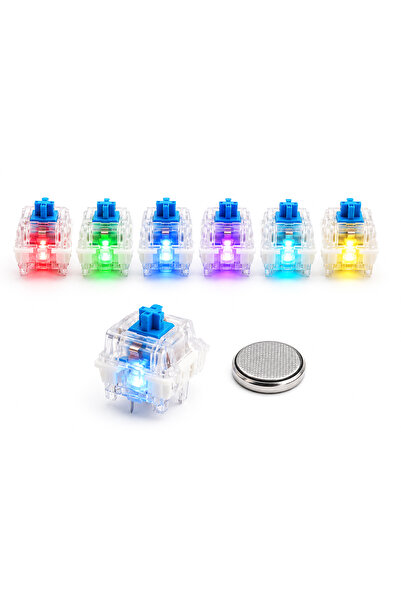 SERDENSAN KİMYA RGB Ledli 3D Baskı Ürünleri İçin Blue Switch - RGB Klavyeler ...