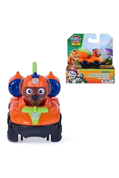 SPIN MASTERR Mini vehicul cu figurină, Patrula Cățelușilor: Filmul Dino, Pup ...