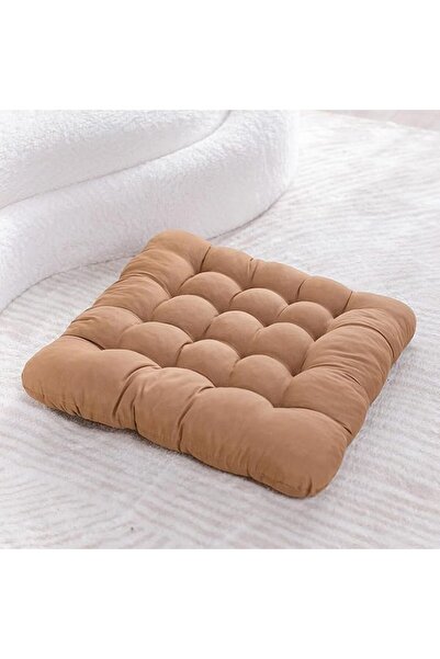 Vinnatsu Square Floor Cushion for Sitting and Meditation Thick and Padded Emb...