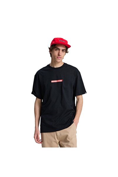 Quiksilver Dna Clicker Men's Black T-Shirt Men's T-Shirt Eqyzt08207