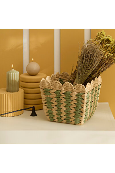 Karaca Home Knit Dekoratif Sepet Organizer 35x23x17,5 cm