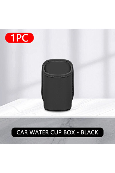 Choice Black SEAMETAL Universal Car Door Cup Holder Box Back Clip Design Drin...
