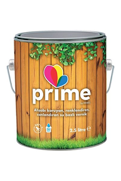 Hemel Prime Su Bazlı Ahşap Vernik - - Tik