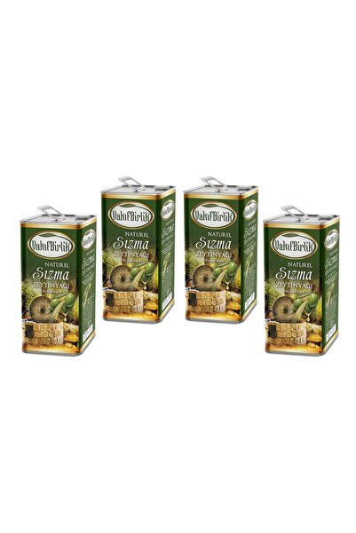 Vakfıkebir Zeytinyağı VakıfBirlik Natürel Soğuk Sıkım Sızma Erken Hasat 4*5L ...