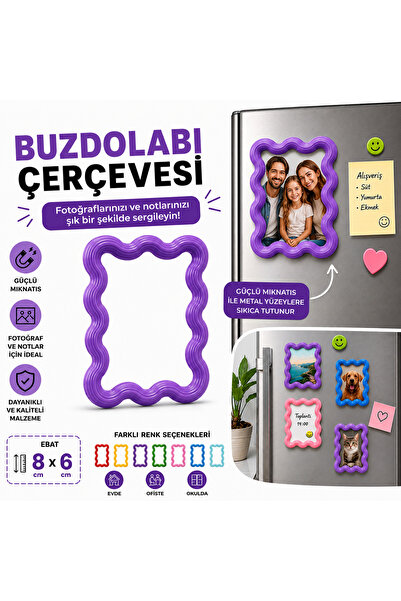 Razmo Dekoratif Buzdolabı Çerçevesi - Fotoğraf Çerçevesi