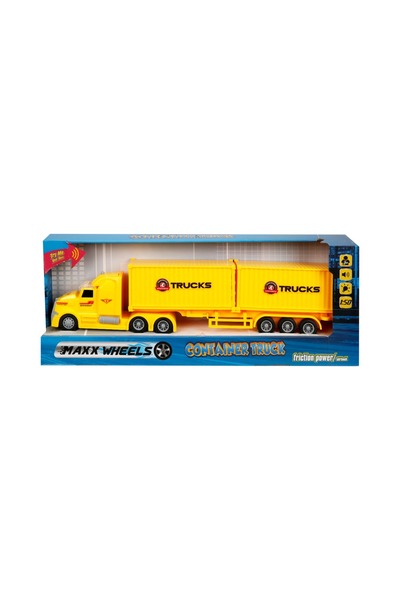 Maxx Wheels Masina de transportat containere cu lumini si sunete Maxx Wheels,...