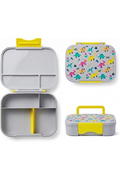 GENERAL Cravista Stainless Steel Leak-Proof Bento Lunch Box for Kids and Adul...
