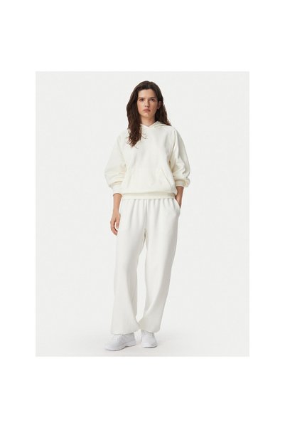adidas Pantaloni de trening pentru femei JV9896 Crem