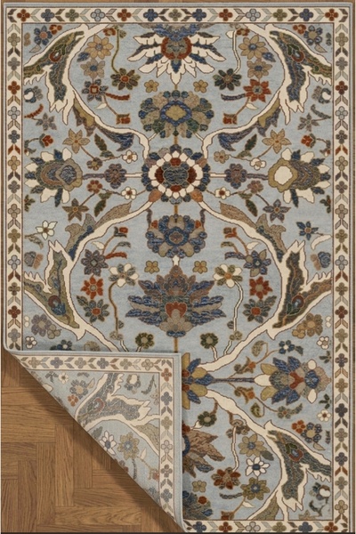 dekorug Doğal İplik Şönil Dokuma Pamuk Taban Halı Koridor Halısı Kilim – Antr...