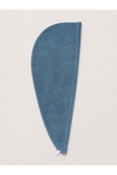 Pamuva Bamboo 100% Cotton Hair Towel |   Towel Bonnet |   Button and Rubber Detailing - Lightweight and Soft Texture