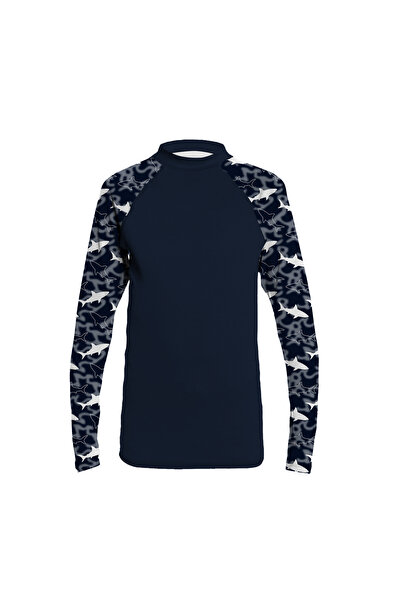 SLIPSTOP Big White T-Shirt Adult Men's Uv Protection Long Sleeve Surf T-Shirt