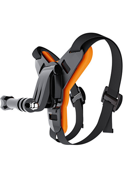 Choice1 Standard Orange Motorcycle Helmet Phone Stand Mount Holder For GoPro ...