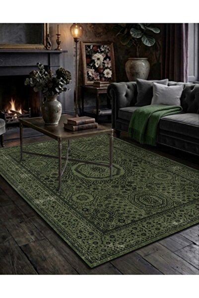 dekorug Doğal İplik Şönil Dokuma Pamuk Taban Halı Koridor Halısı Kilim – Antr...