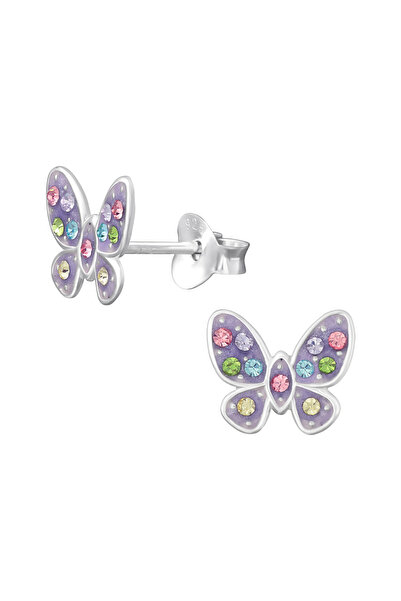 Sophia Collection Cercei argint 925 model model Fluturas cu cristale
