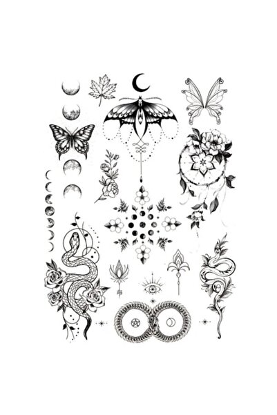 FlashTattoosRomania Tatuaj temporar, Tatuaje flash România, Fazele lunare, re...