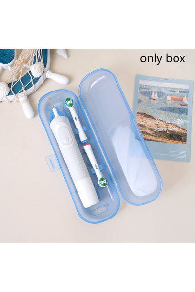 Choice Blue Universal Electric Toothbrush Case Toothbrush Storage Box Organiz...