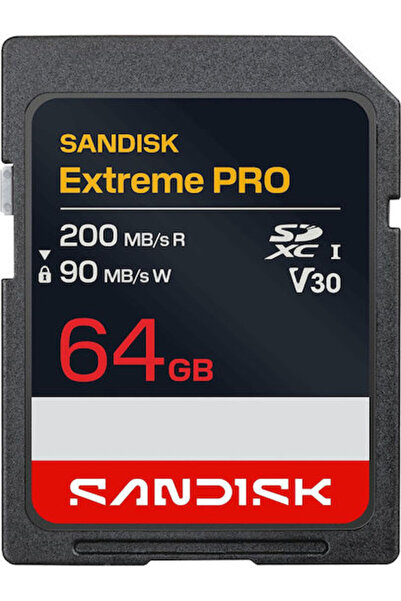 SanDisk Extreme Pro SDXC 64GB U3 V30 UHS-I 200MB/s