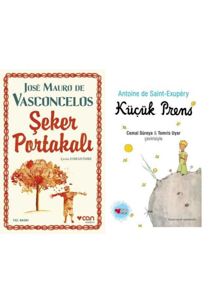CAN Şeker Portakalı - Küçük Prens 5.6.7.8.Sınıflar İçin Okuma Kitabı