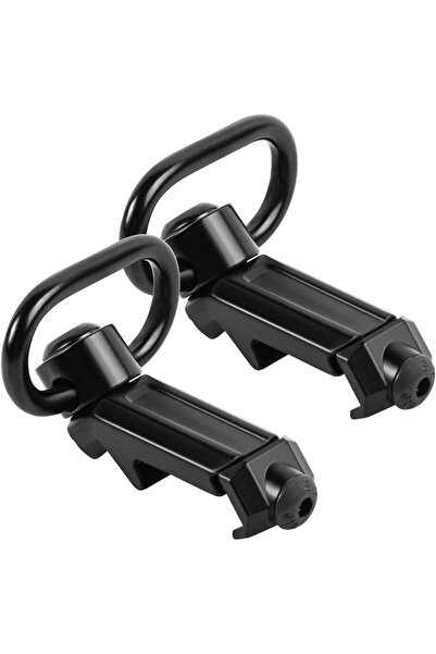 Choice 2PCS 1/2pcs QD Sling Swivel Mount 360° Adapter 1.25Inch Push Button Sh...