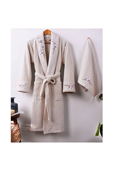 Dantela Cameron Cotton Single Women's Bathrobe Set