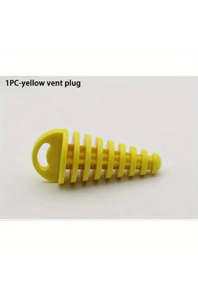 Choice Muffler 1pc-yellow vent plug 1/3/5pcs Motorcycle Exhaust Pipe Plug Muf...