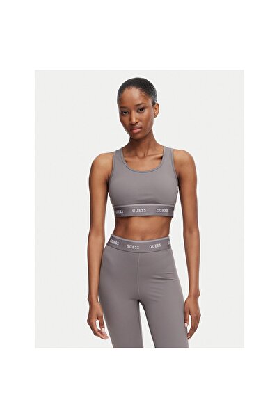 Guess Sutien sport pentru femei V6GP13K3055 Gri