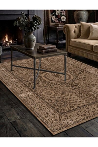 dekorug Doğal İplik Şönil Dokuma Pamuk Taban Halı Koridor Halısı Kilim – Antr...